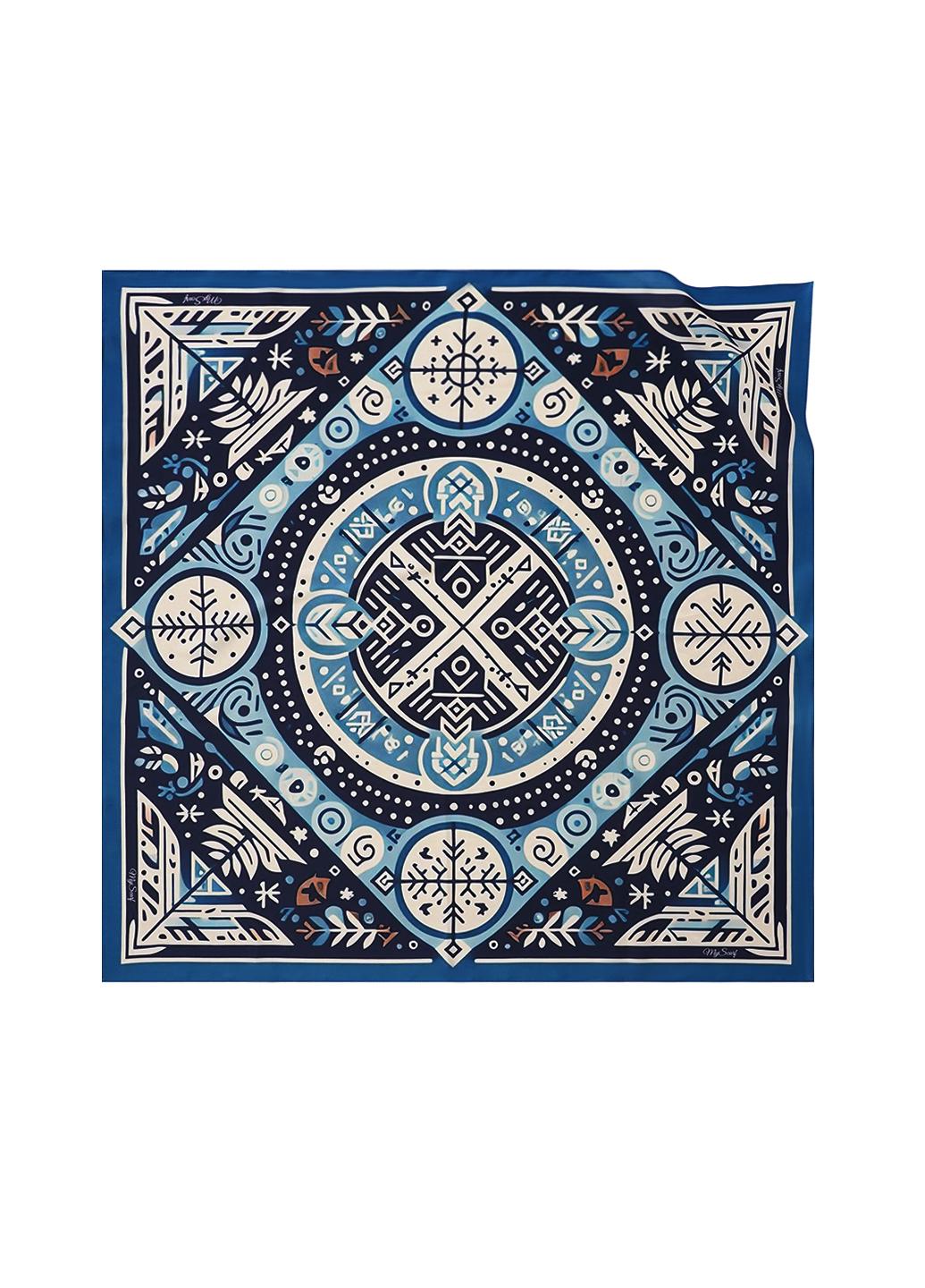 Платок дизайнерский My Scarf Морозное утро большой
