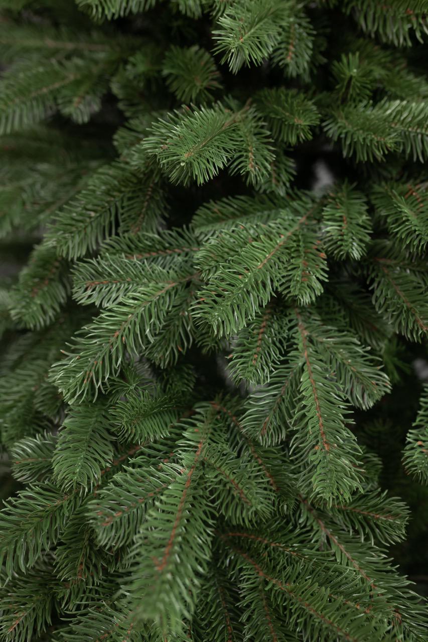 Ялинка штучна лита Естела для дому та офісу 2,1 м Зелений (28389807) - фото 6