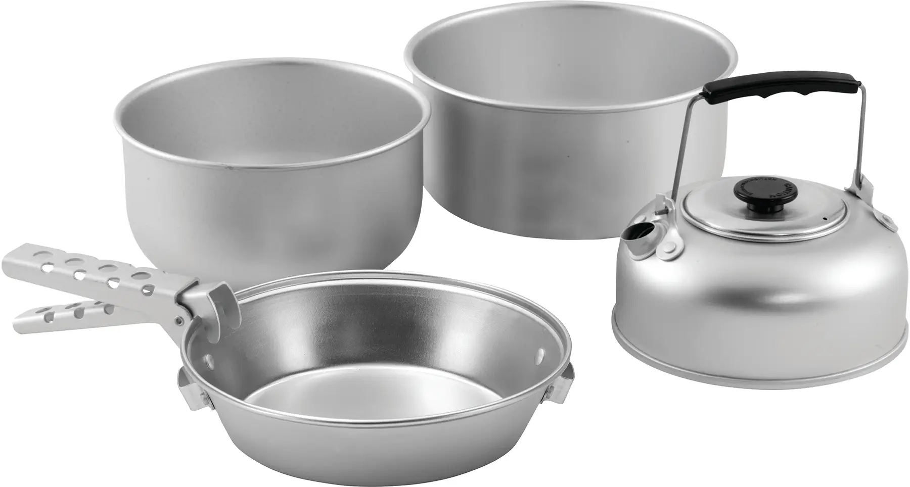 Набір туристичного посуду Easy Camp Adventure Cook Set L Silver (580039)