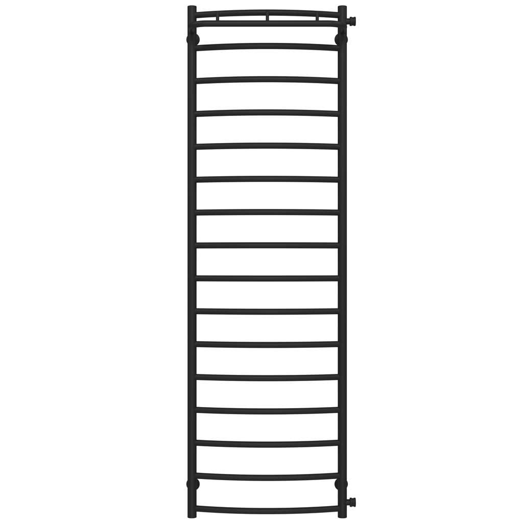 Рушникосушарка водяна Deffi Класік N П16 бокове праве підключення нержавіюча сталь 500х1700 мм Чорний (C.KN.170.50.16.B.C)