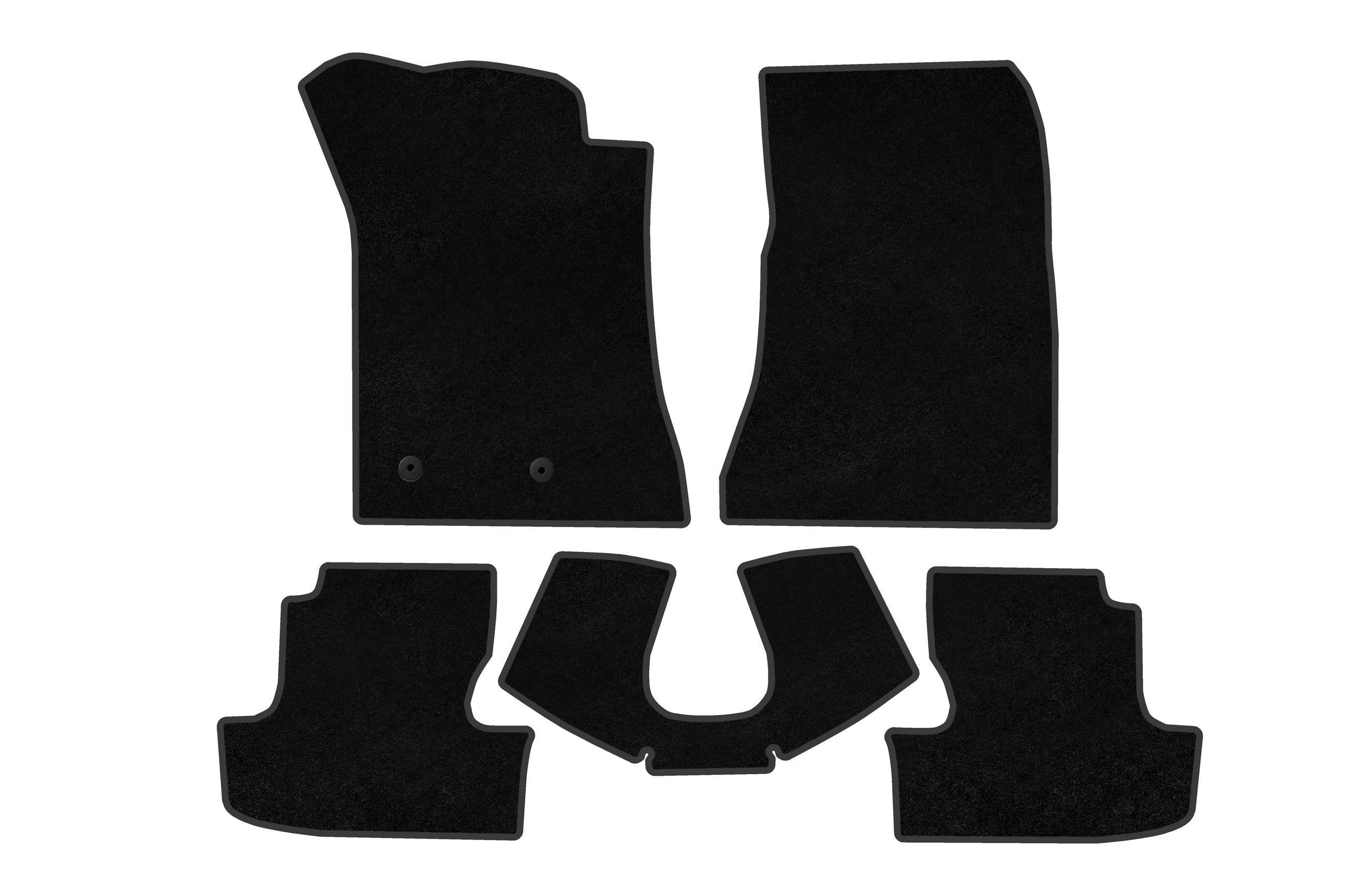 Коврики автомобильные Premium V2 Digital Designs для Ford Mustang 2015-2023 гг. ткань Черный (184915)