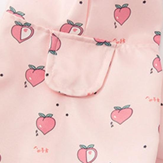 Дождевик для собак с капюшоном и принтом Яблоко S - фото 3 Дождевик для собак с капюшоном и принтом Яблоко S - фото 3