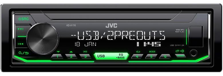 Магнітола JVC KD-X176 - фото 5