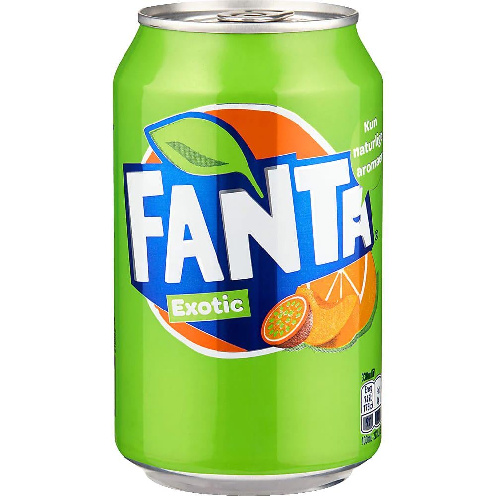 Напиток Fanta exotic со вкусом экзотик газированный 330 мл