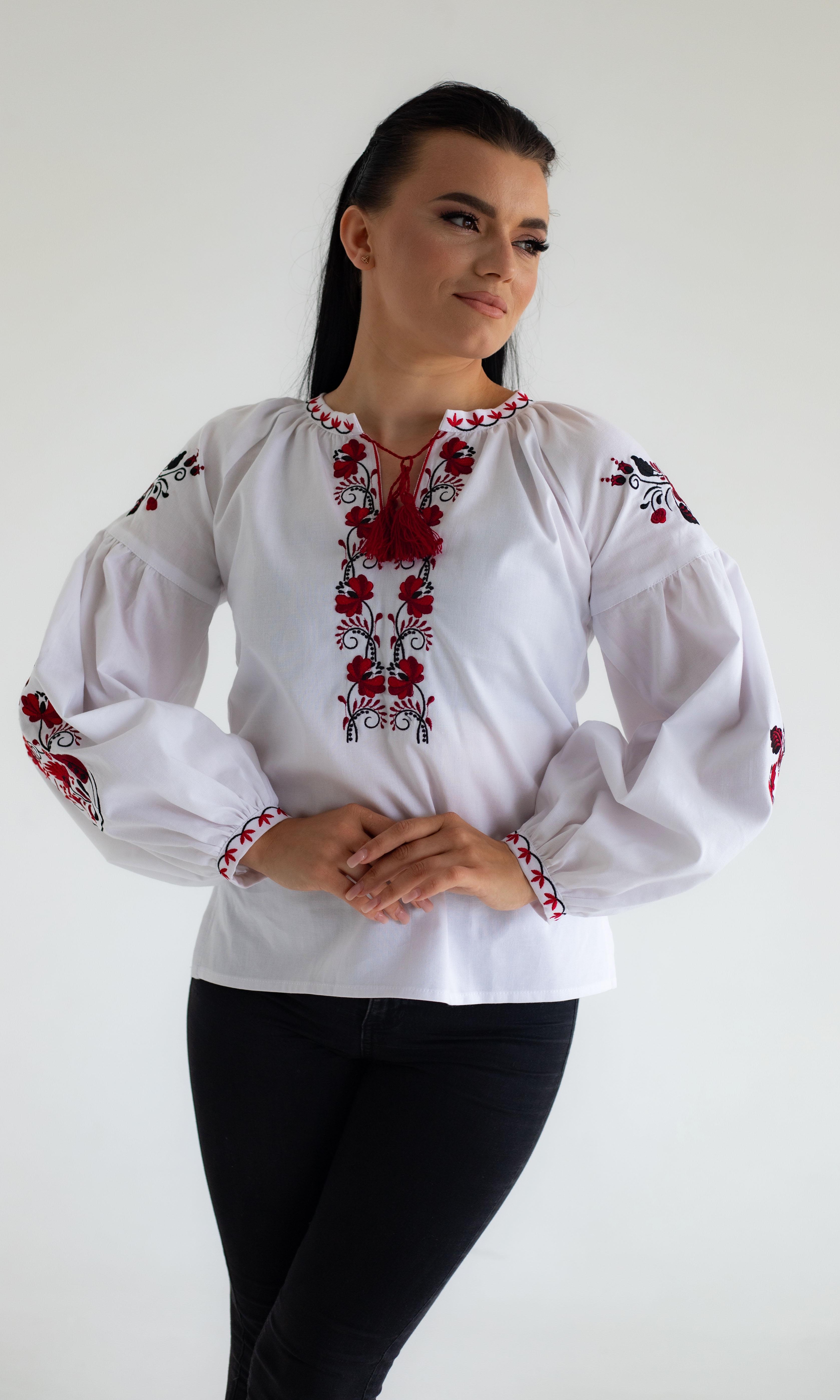 Вишиванка жіноча Вишиваночка р. 48 Білий (219-2)