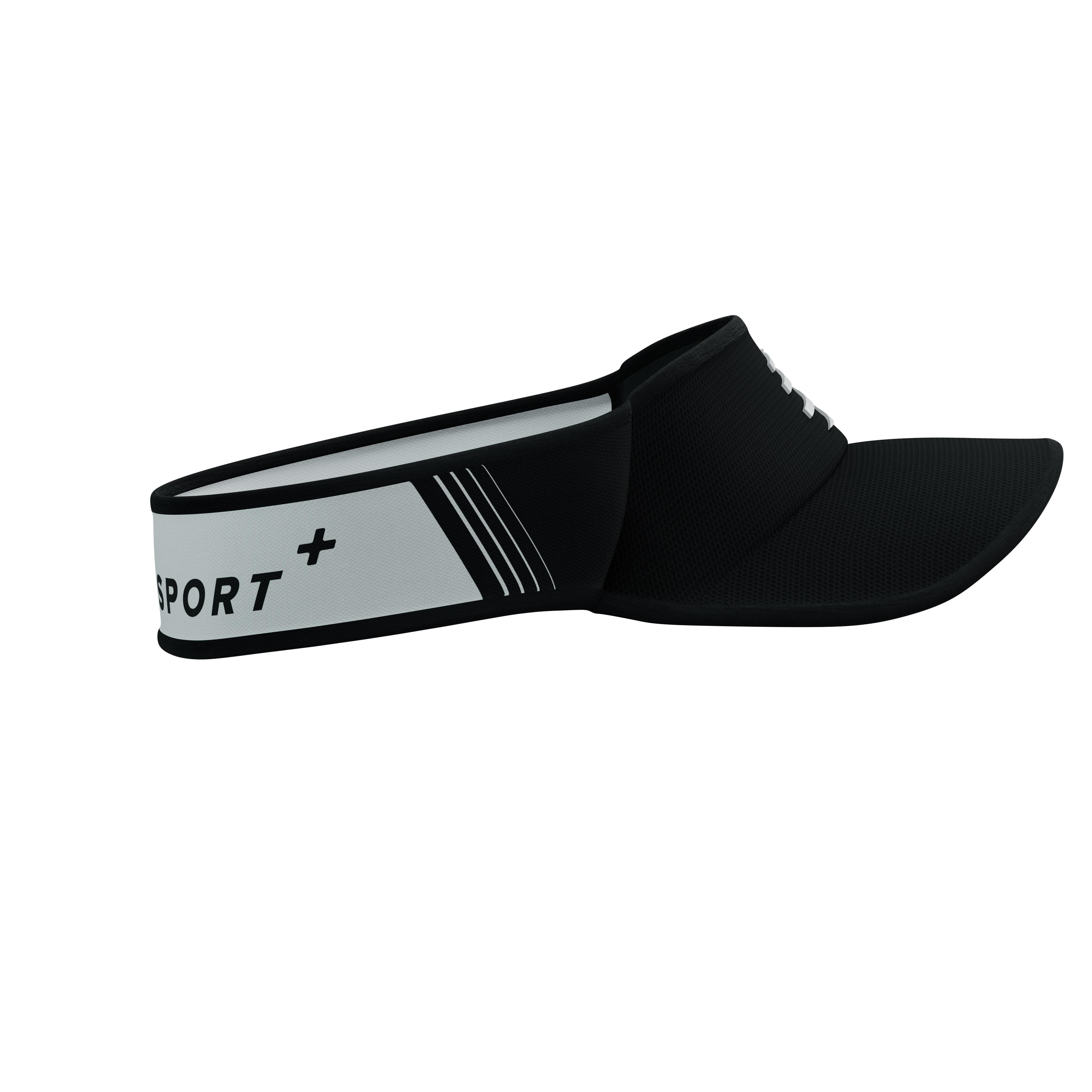 Козырек для бега Compressport Visor Ultralight Black/White (594780) - фото 4