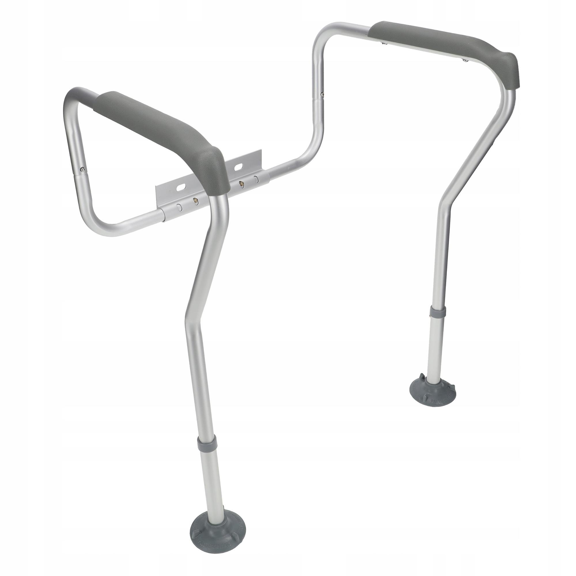 Поручень для унитаза 4fizjo регулируемый White/Grey (P-5905973403443)