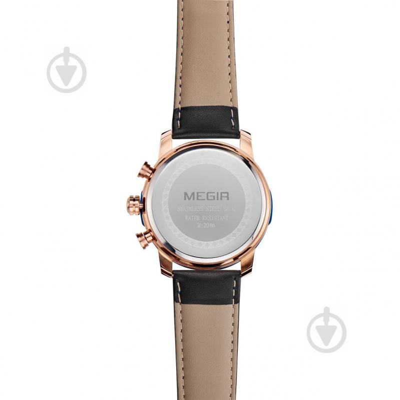 Годинник Megir Blue Black MG2046 (ML2046GREBK-1N2) - фото 4