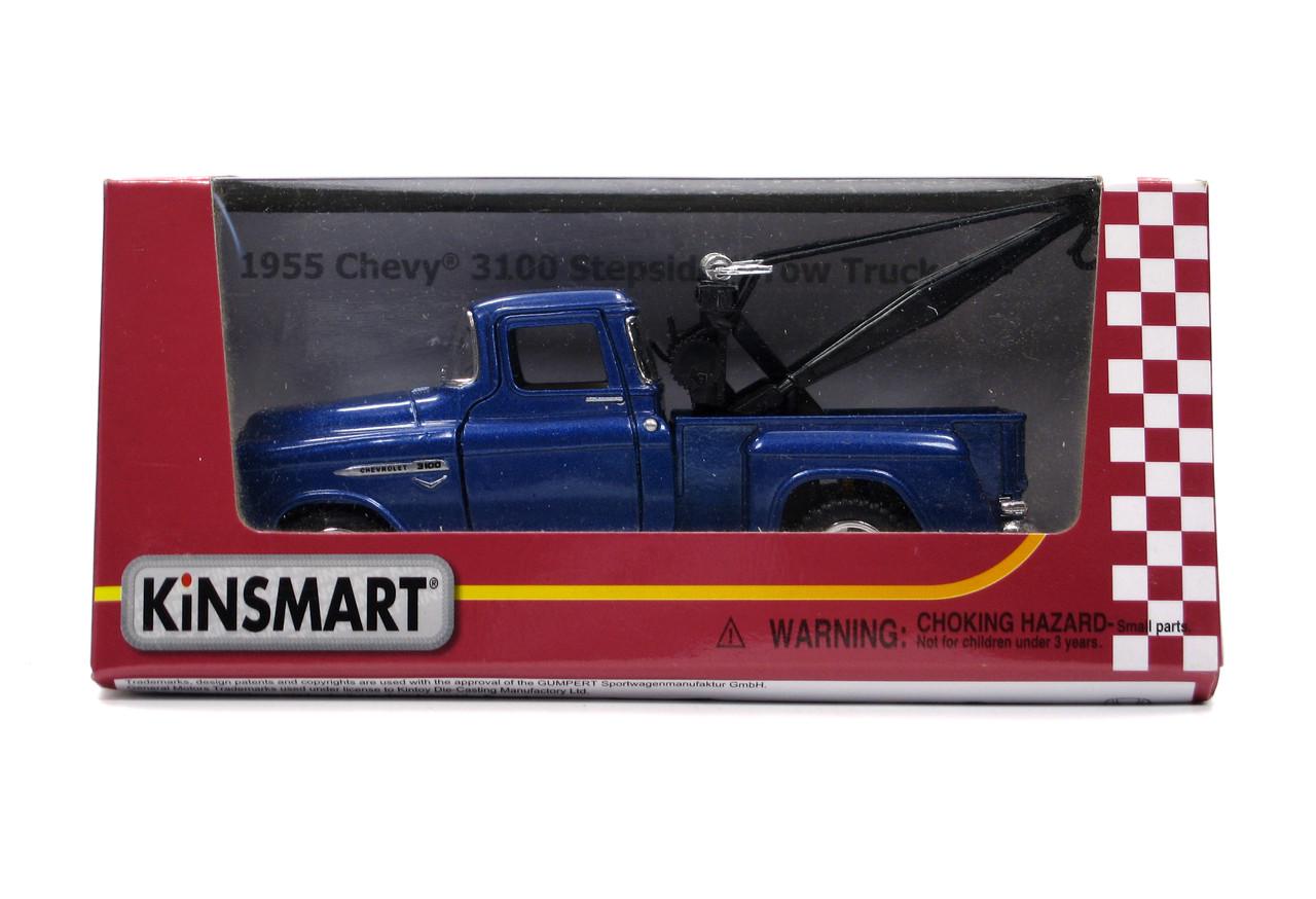 Машинка Kinsmart металлическая Chevy 3100 Stepside Tow Truck 1955 (KT5378W) - фото 9 Машинка Kinsmart металлическая Chevy 3100 Stepside Tow Truck 1955 (KT5378W) - фото 9