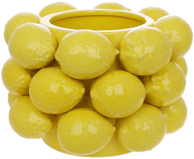 Ваза Lemon фарфоровая декоративная 17/25 см