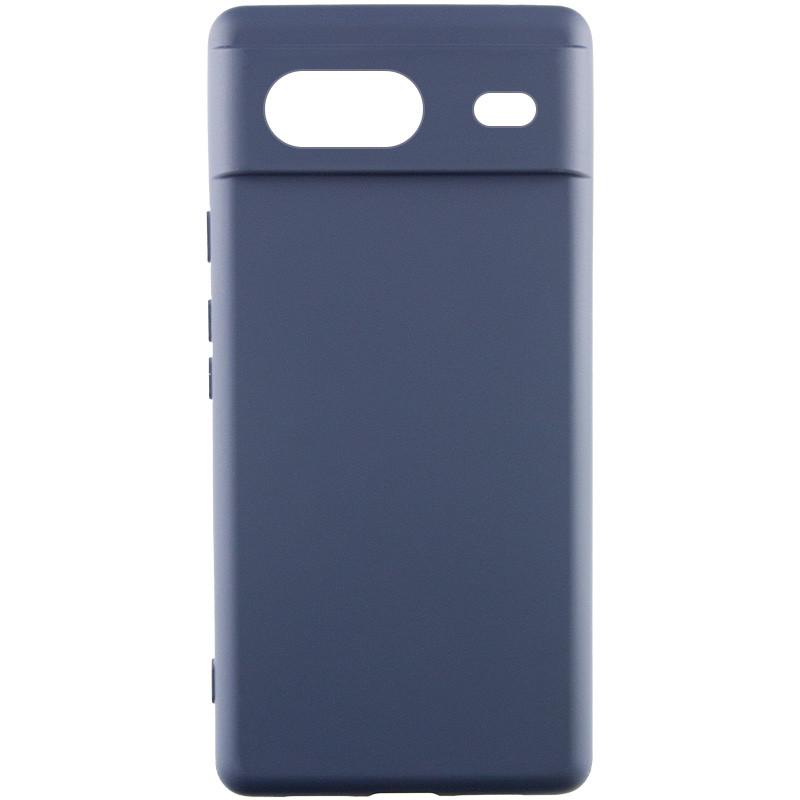Противоударный чехол Silicone Cover Lakshmi (A) для Google Pixel 7 Синий / Midnight Blue
