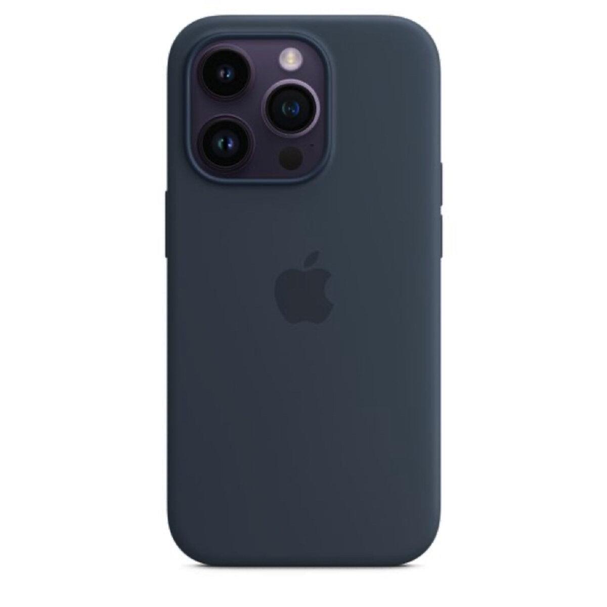 Протиударний чохол Silicone Full Case AAA MagSafe IC для Apple iPhone 14 Storm Blue