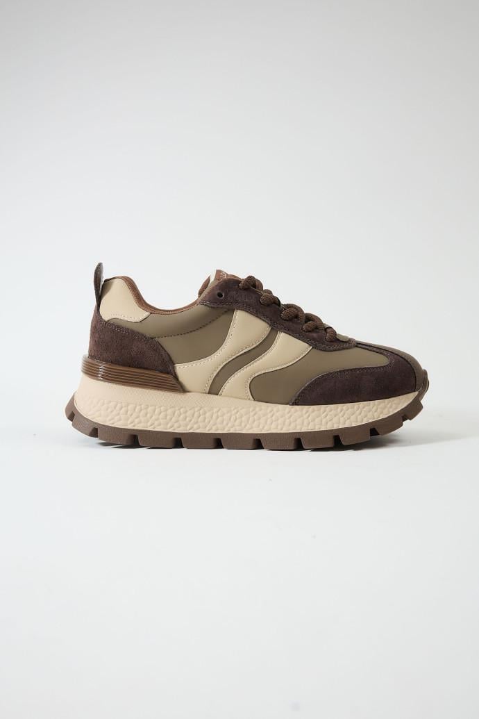 Кроссовки LONZA 204446 р. 36 Коричневый (22302_36)