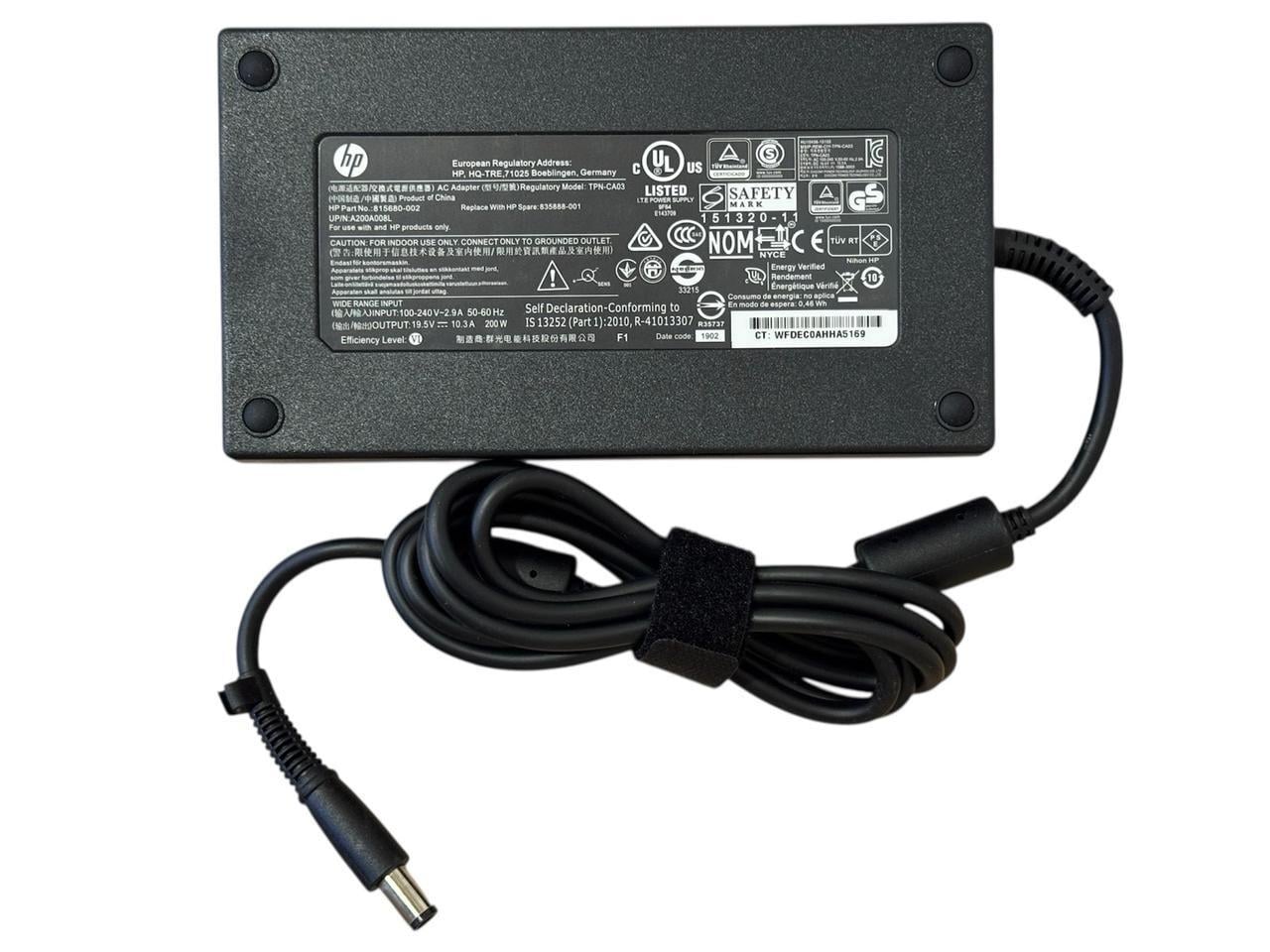 Адаптер для ноутбука HP 19,5 V/10,3A/200 W/7,4х5,0 мм