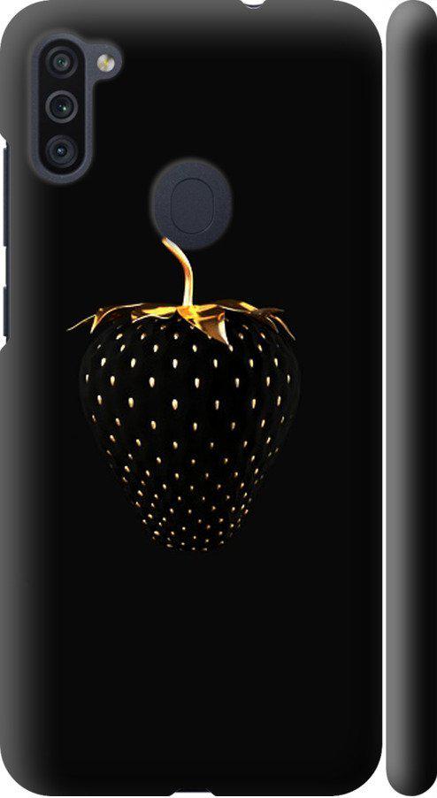 Чехол на Samsung Galaxy A11 A115F Черная клубника (3585m-2012-42517)