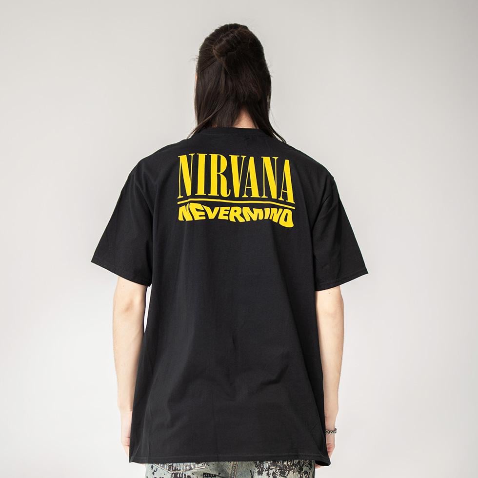 ᐉ Футболка унисекс Nirvana Nevermind M Черный (00000001603