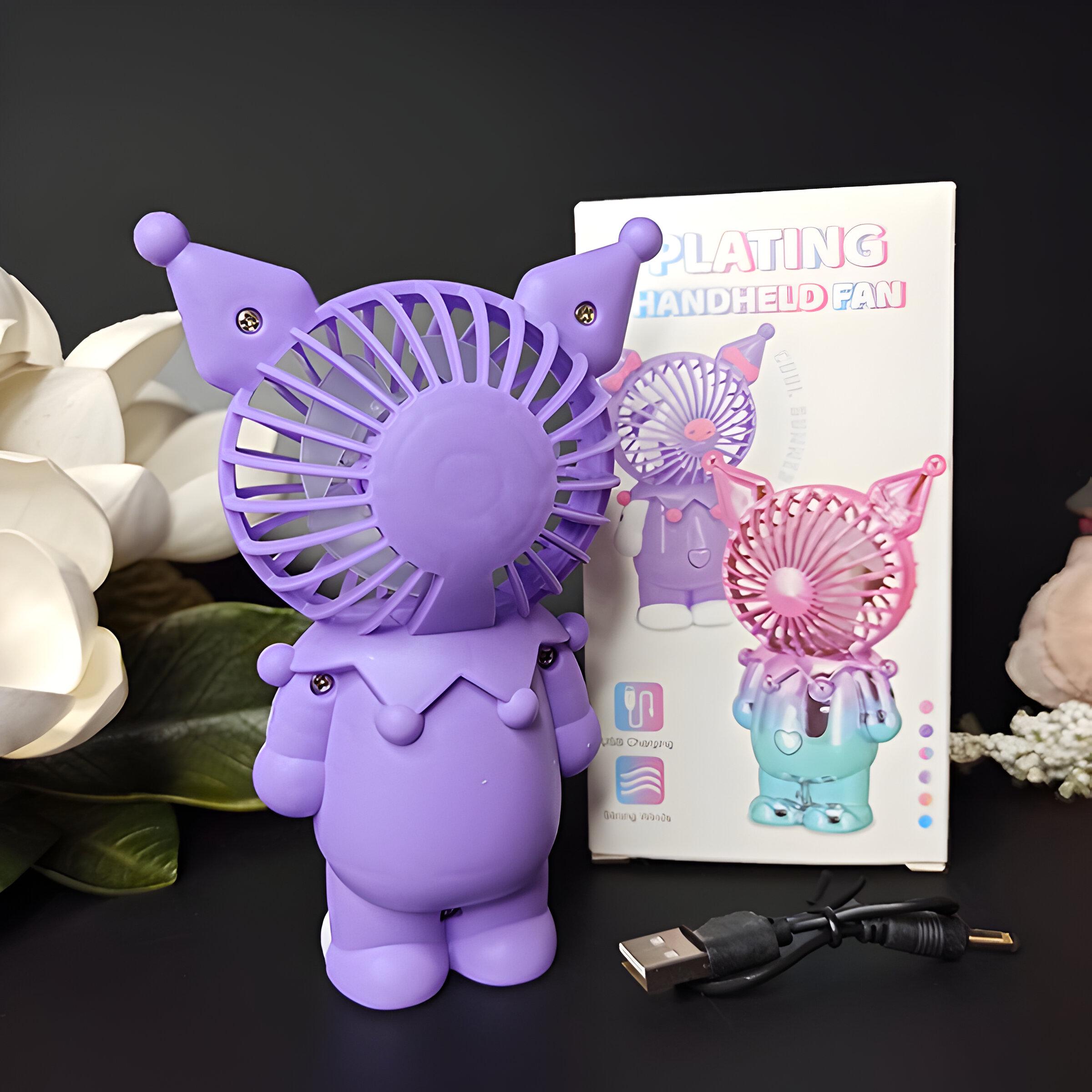 Дитячий вентилятор Куромі Бузковий (6829) - фото 8