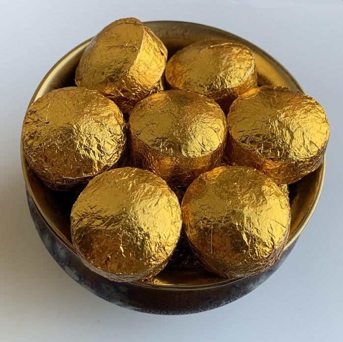 Чай Шу пуэр Золото Юннаня 2008 год в таблетках 30 шт. - фото 3