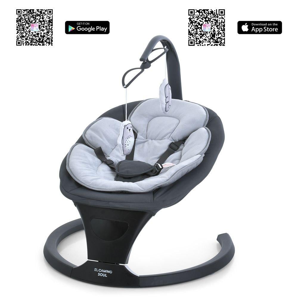 Центр укачивающий El Camino ME 1175 SOUL с музыкой/таймером/дистанционным управлением Dark Gray (24342983) - фото 2 Центр укачивающий El Camino ME 1175 SOUL с музыкой/таймером/дистанционным управлением Dark Gray (24342983) - фото 2