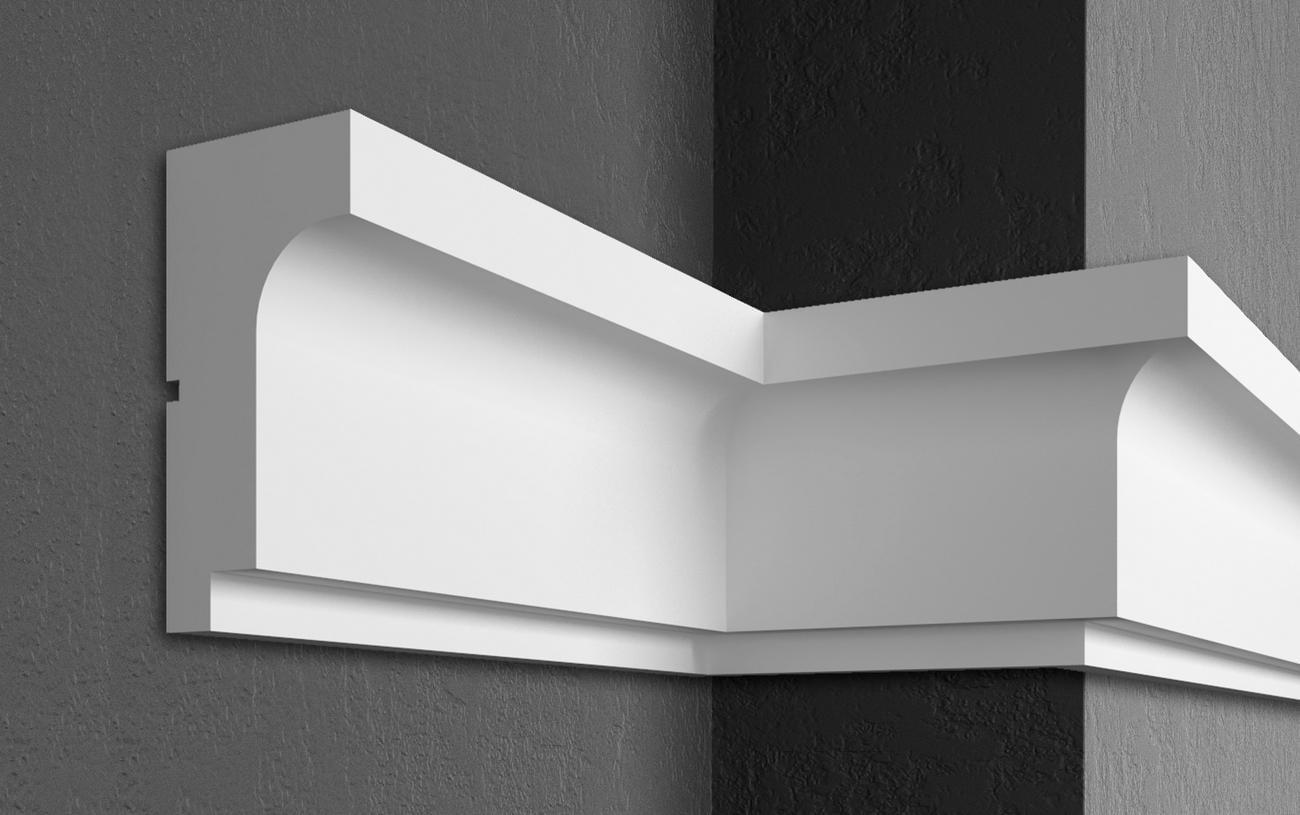 Карниз Prestige decor KC 129 250x120 мм 2000 мм (12370167)