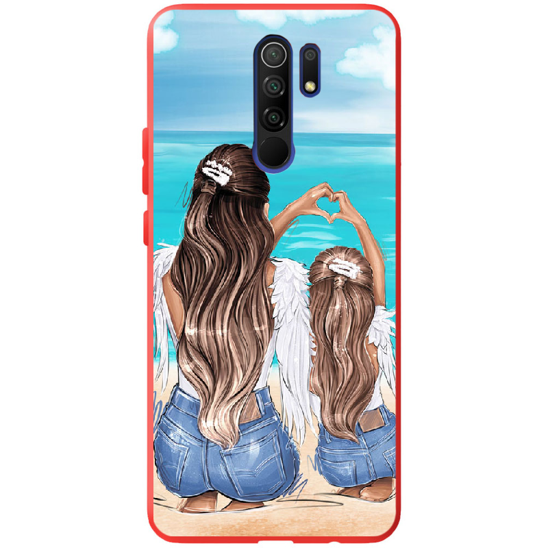 Чехол BoxFace Xiaomi Redmi 9 Family Vacation Красный силикон (40233-up2380-41139)