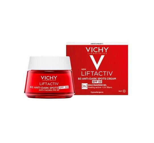 Крем антивозрастной Vichy Liftactiv B3 Anti-Dark Spots Cream SPF50 для коррекции пигментных пятен и морщин (1892318859)