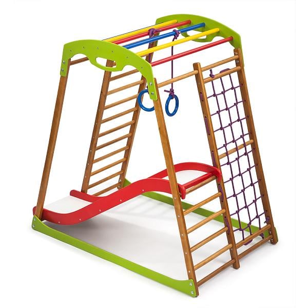 Детский спортивный комплекс для дома SportBaby BabyWood Plus 1 (ASportBaby133)