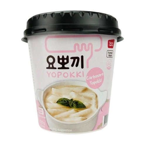 Корейские токпокки Yopokki в стакане со вкусом карбонара 120 г (2509705469) Корейские токпокки Yopokki в стакане со вкусом карбонара 120 г (2509705469)