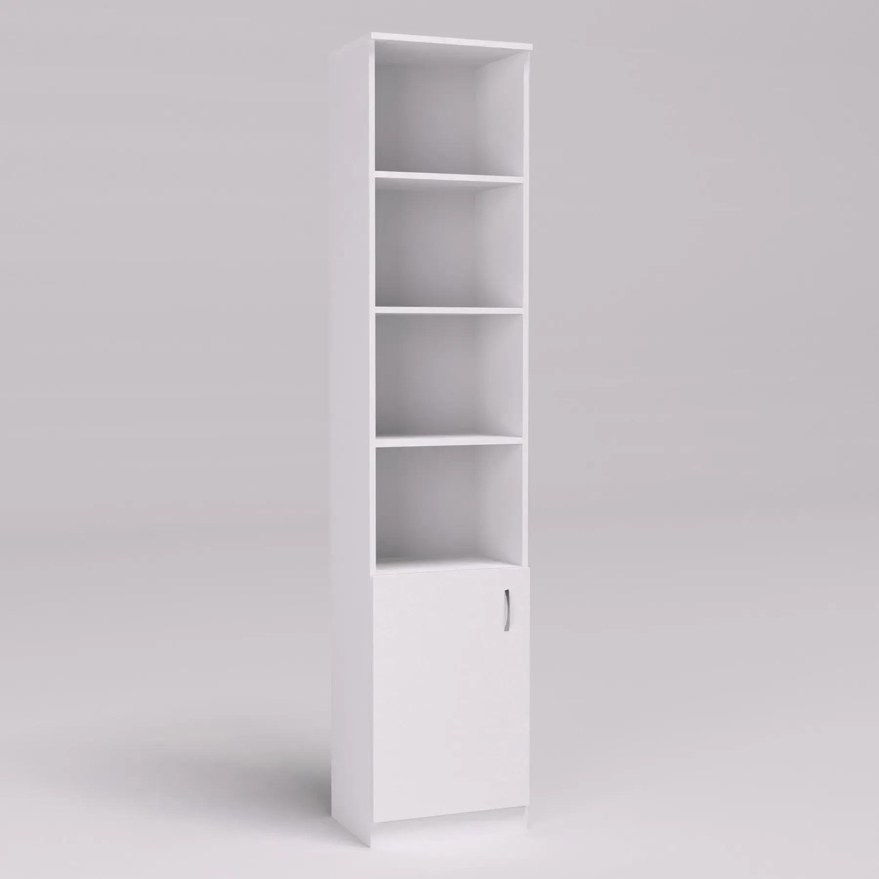 Пенал офисный Kontinent ОПС-1 450х320х2100 мм Белый (85887970)