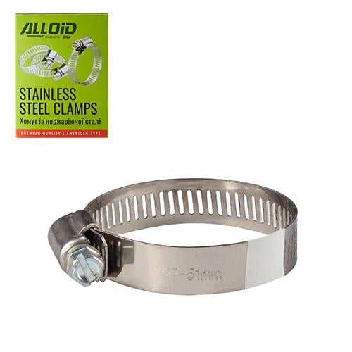 Хомут из нержавеющей стали Alloid 27-51 W2 24 (23194543)