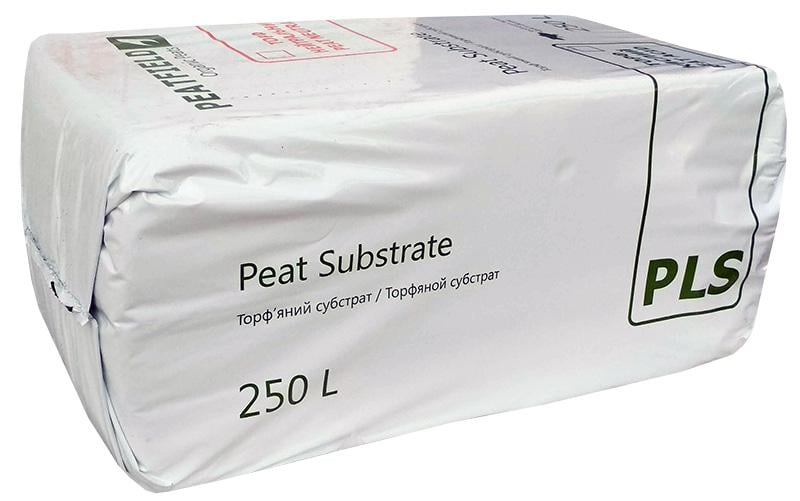 Торф кислий pH 3.0-4.0 Peatfield 250 л
