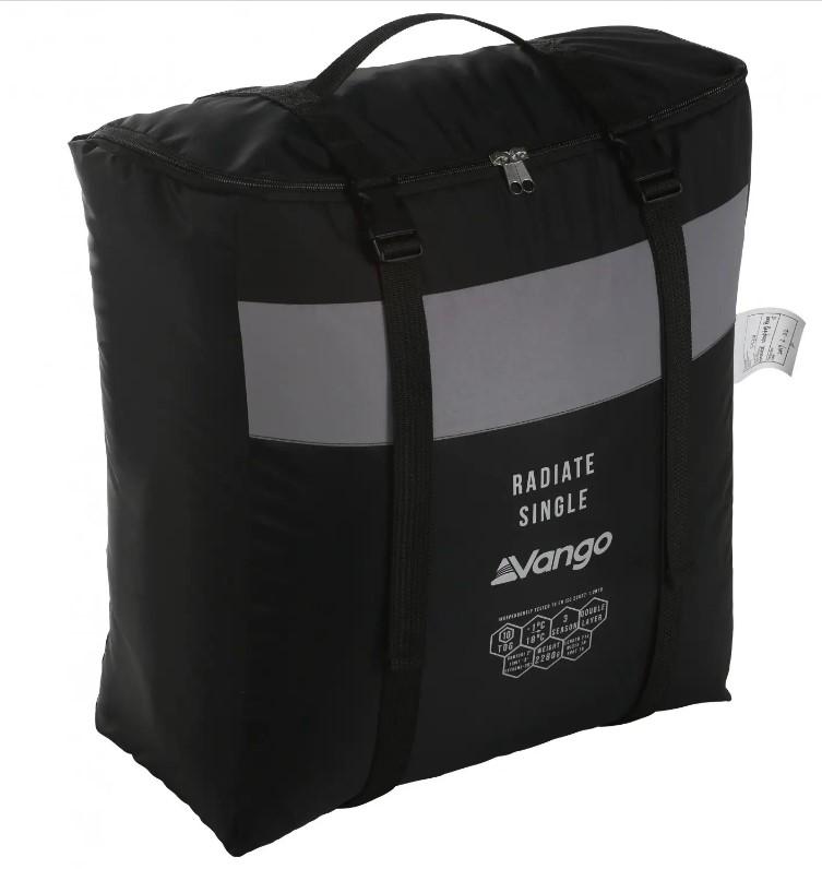 Спальный мешок с подогревом Vango Radiate Single Left Black (SBQRADIATB05TJ8) - фото 3 Спальный мешок с подогревом Vango Radiate Single Left Black (SBQRADIATB05TJ8) - фото 3