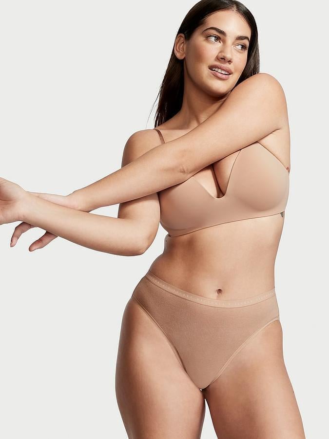 Трусики брифы Victoria's Secret New XL Бежевый (2599079937)