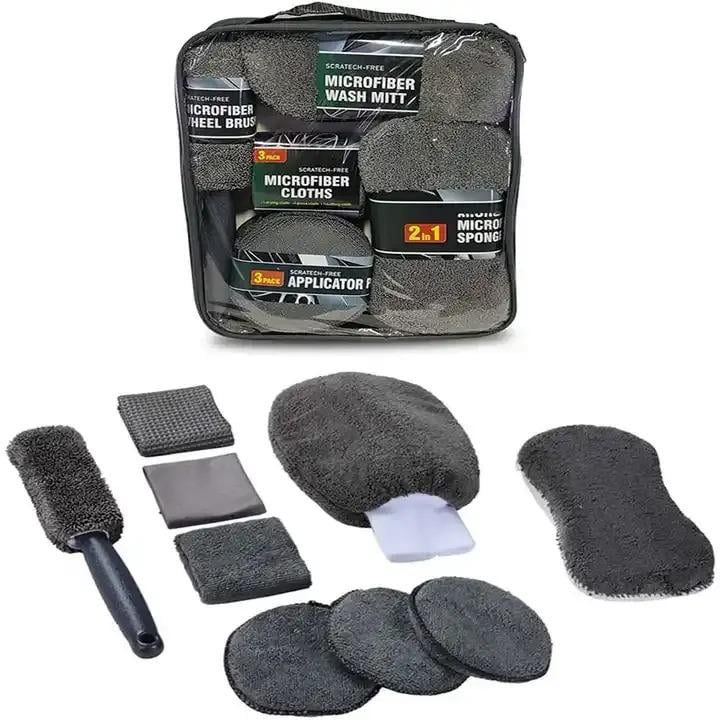 Набір для ручного миття автомобіля мікрофібра (QY-055) Набір для ручного миття автомобіля мікрофібра (QY-055)