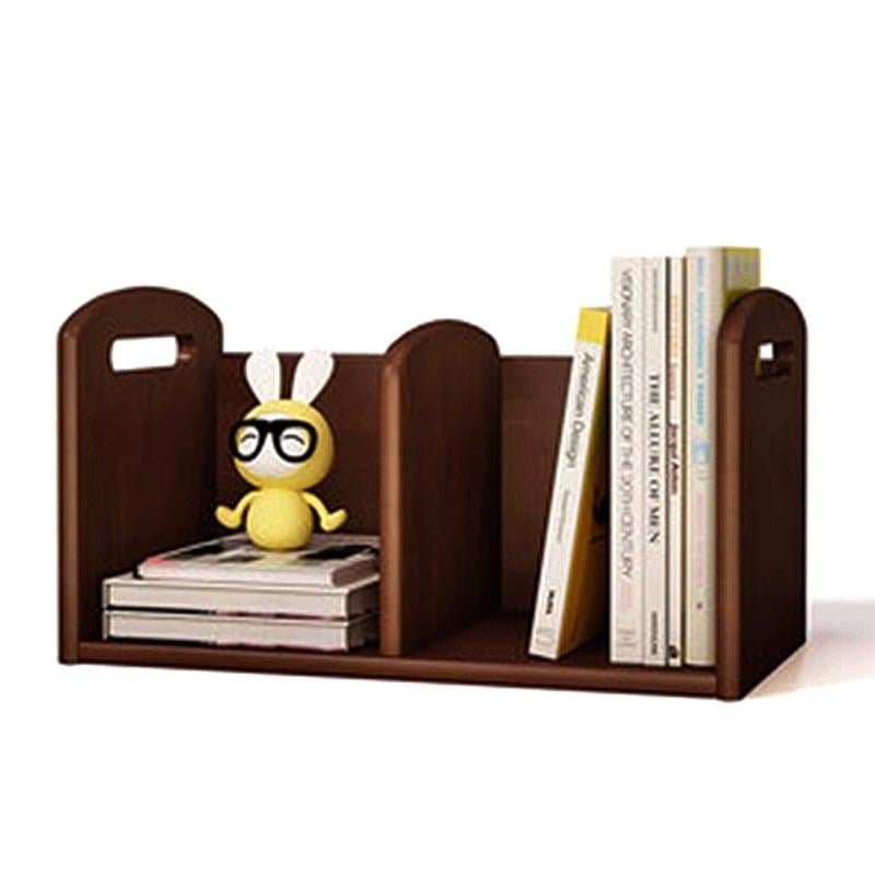 Полка книжная настольная из дерева Юрвал Терракот (КПА-008432)