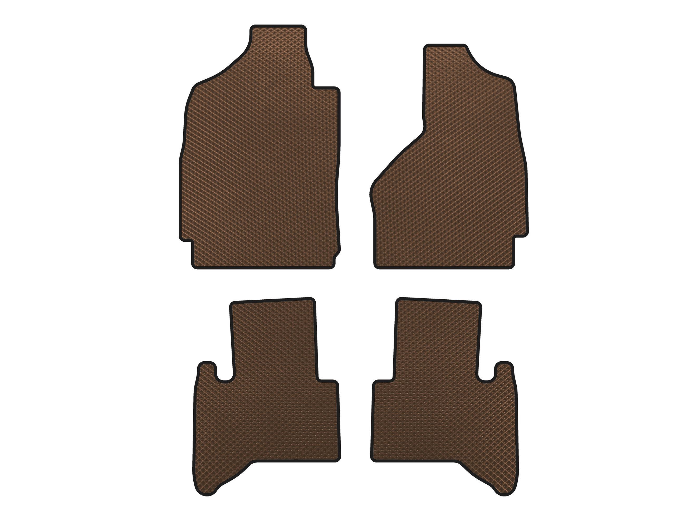 Коврики Digital Designs EVA 2002-2009 для Dodge RAM этилвинилацетат Коричневый (141539)