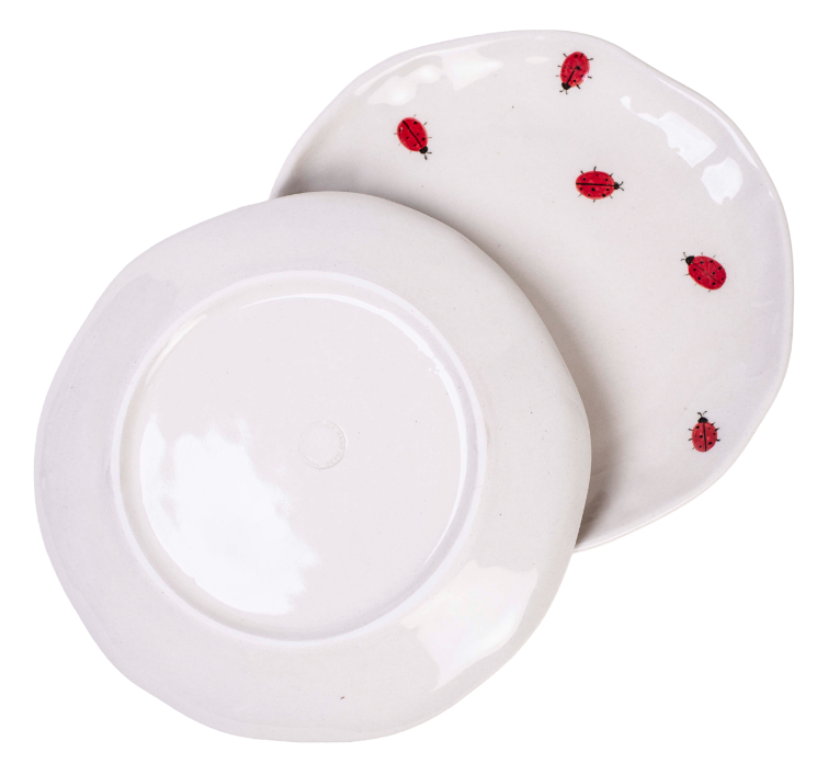 Тарілка керамічна 23 см - фото 2