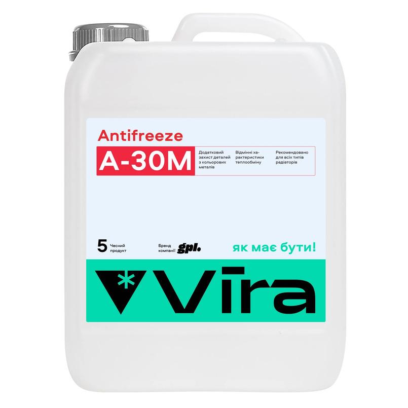 Жидкость охлаждающая VIRA А-30М -30 °С 5 кг Красный (VI0071)
