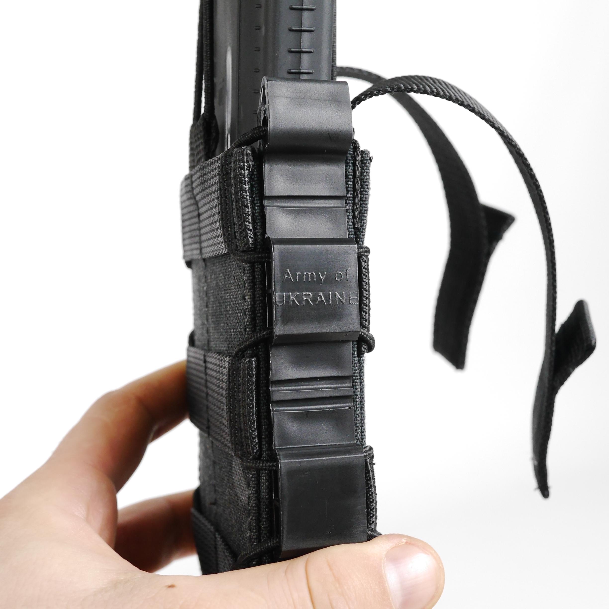 Подсумок военный Kiborg GU одинарный открытый Черный/Мультикам - фото 4 Подсумок военный Kiborg GU одинарный открытый Черный/Мультикам - фото 4