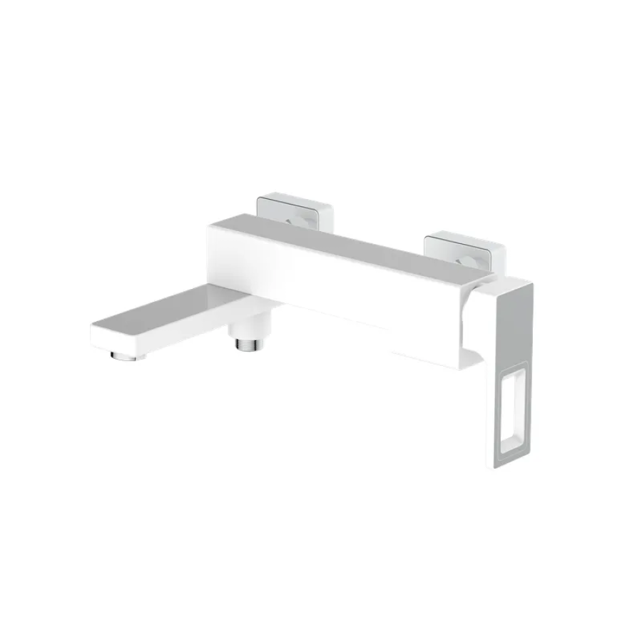 Смеситель для ванной двойной MIXXUS Premium WALTER 009 White/Chrome (MI6621) Смеситель для ванной двойной MIXXUS Premium WALTER 009 White/Chrome (MI6621)