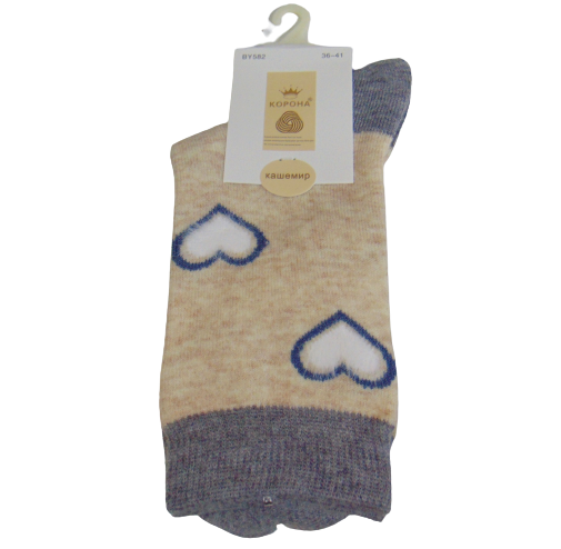 Носки кашемир Корона 582-3 р. 36-41 Бежевый (1961980804) Носки кашемир Корона 582-3 р. 36-41 Бежевый (1961980804)