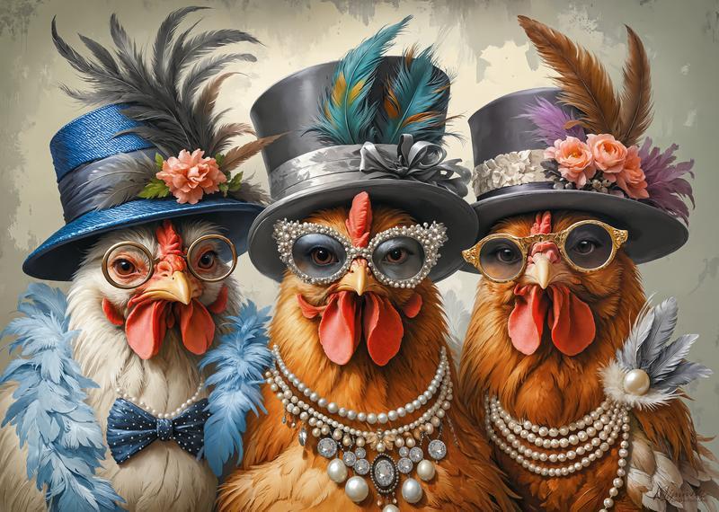 Пазлы CherryPazzi Высшее общество на 500 эл. (2580835477)