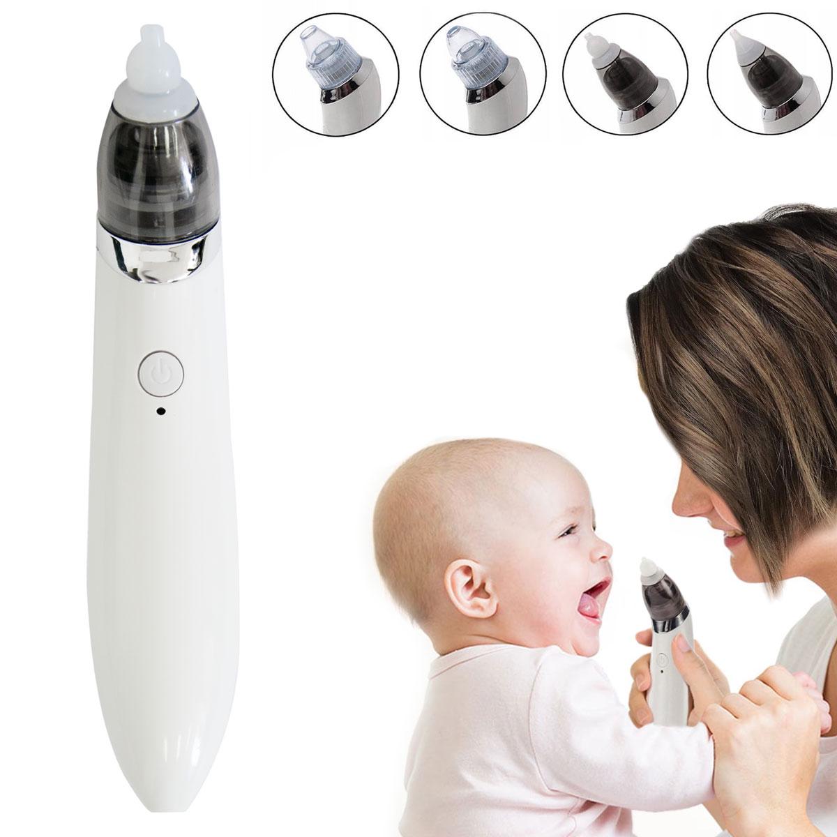 Аспиратор назальный электронный Infant electric nasal absorber для детей Белый (1010075-White) - фото 2