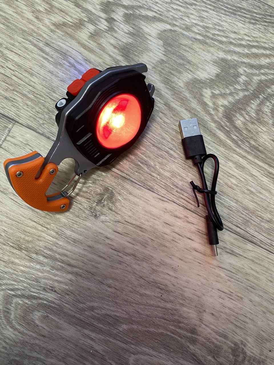 Ліхтар на карабіні з прикурювачем Bailong BL-W5147 запальничка/викрутка/магніт 7 режимів (2552374382) - фото 7