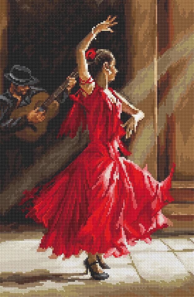 Набор для вышивки крестиком L8023 Flamenco Letistitch