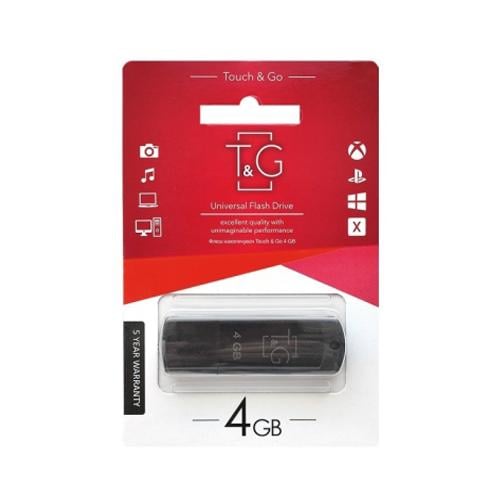 Флеш-накопитель T&G Classic Series USB 4 GB Black