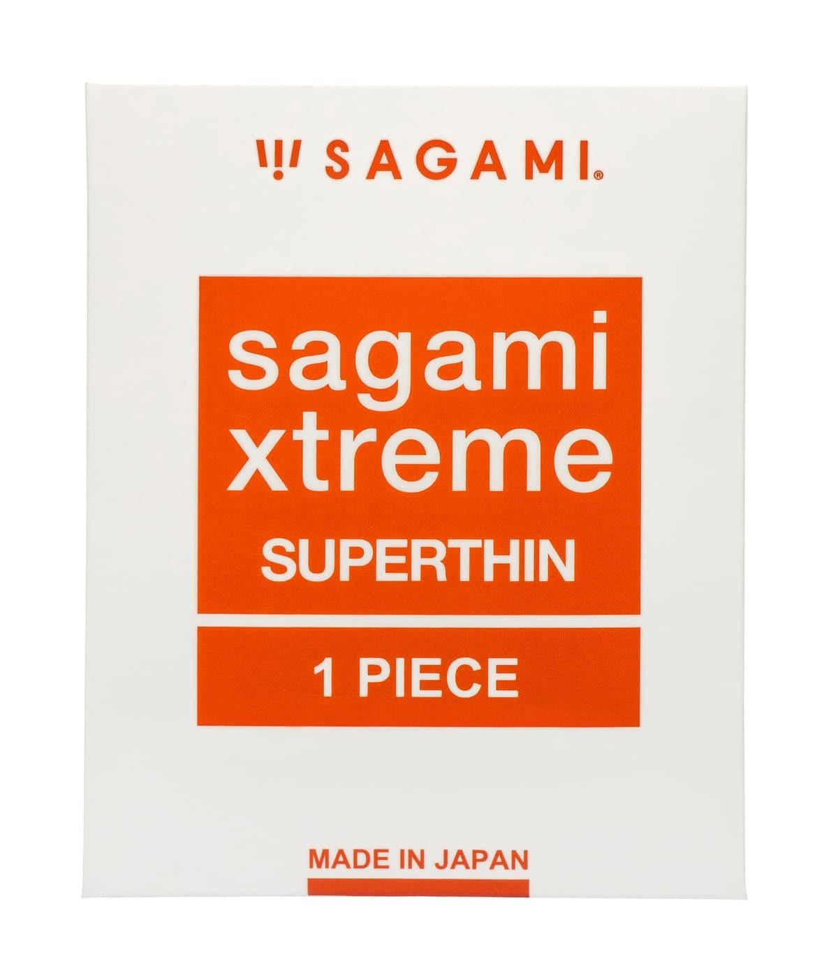 Презерватив ультратонкий Sagami Xtreme Superthin латексный 1 шт. (11281)
