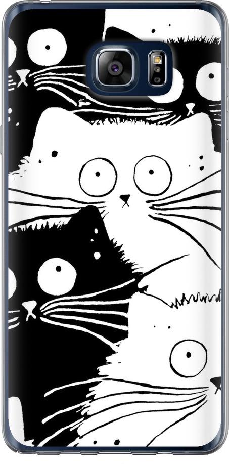 Чехол на Samsung Galaxy Note 5 N920C Коты v2 (3565u-127-42517)