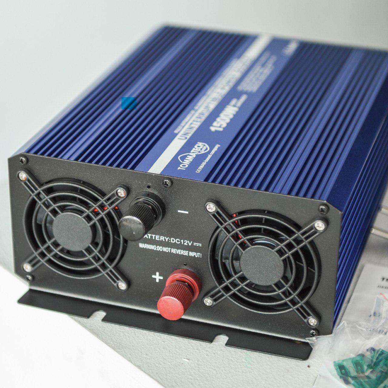 Інвертор TommaTech модифікована синусоїда із зарядкою 1500 Вт (19234904) - фото 2 Інвертор TommaTech модифікована синусоїда із зарядкою 1500 Вт (19234904) - фото 2