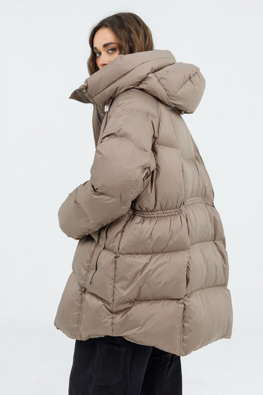 Пуховик-ковдра Автоледі LD-826a р. 46 Кавовий - фото 5 Пуховик-ковдра Автоледі LD-826a р. 46 Кавовий - фото 5